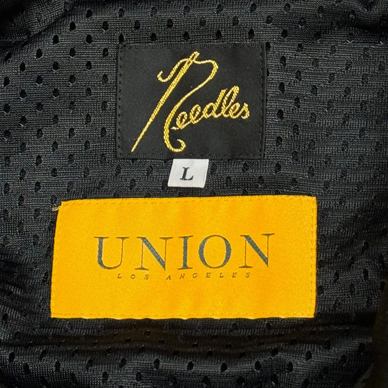 Needles needls×union トラックコーチジャケット M × UNION TRACK