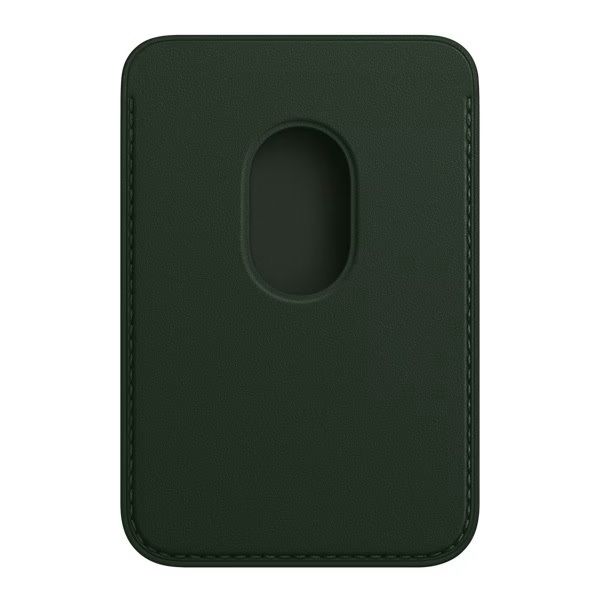【新品】純正MagSafe対応 iPhoneレザーウォレット・セコイアグリーン 新品未開封品 Apple iPhone MagSafe対応 レザーウォレット【色