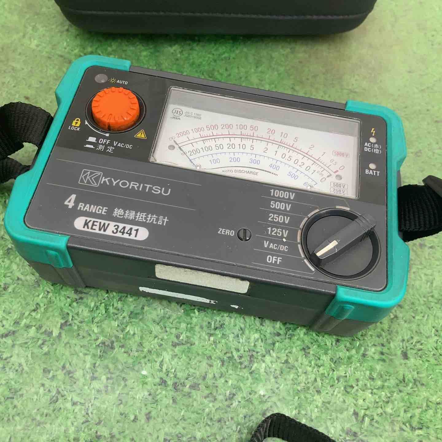 KEW 3441|絶縁抵抗計|製品情報|共立電気計器株式会社 共立 KEW 3441|絶縁抵抗計|製品情報|共立電気計器株式会社 共立