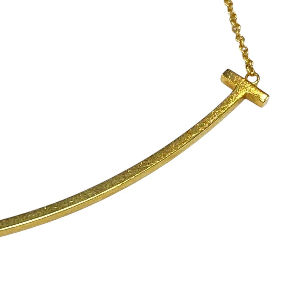 TIFFANY&Co. ティファニー AU750 Tスマイル ネックレス TIFFANY&Co. ティファニー ネックレス Tスマイル ペンダント