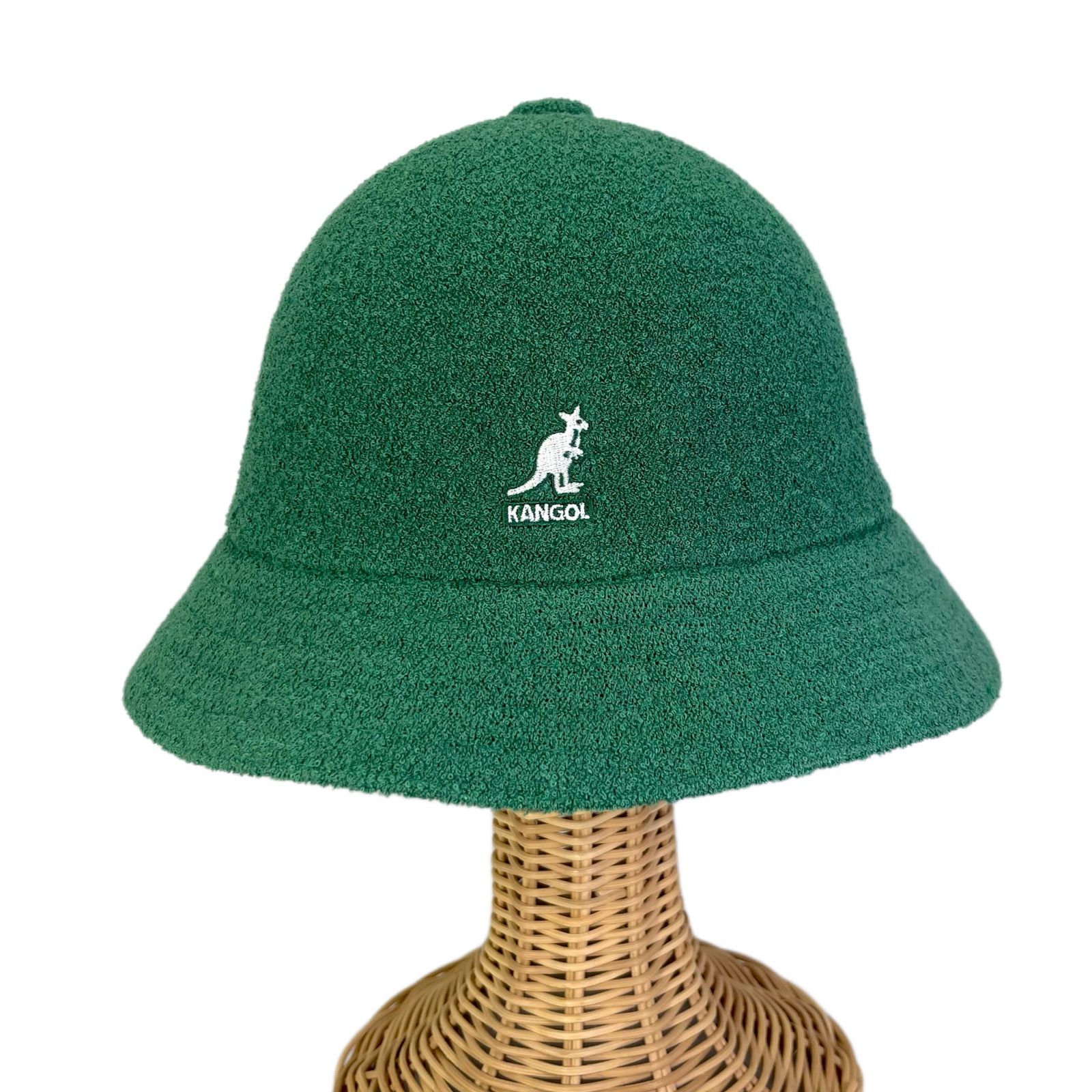 KANGOL Bermuda Casual ベル型ハット グリーン サイズ展開あり - ＨＬ