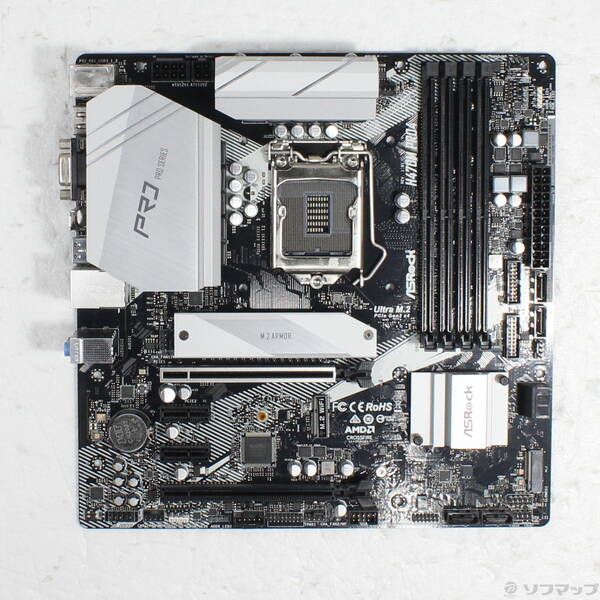ASRock H470M pro4 マザーボード ASRock H470M PRO4 と intel i3 10100