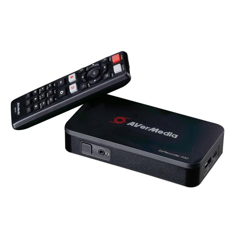 AVerMedia Ez Recorder 330G ER330G PC不要|4Kパススルー|1080p 60fps録画対応 ハードウェアエンコード ビデオキャプチャ―
