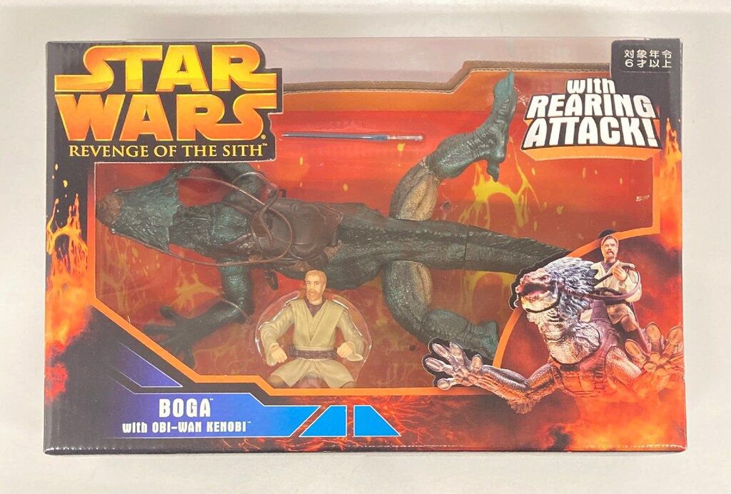 トミーダイレクト REARING ATTACK BOGA / WITH OBI WAN KENOBI 3.5インチ