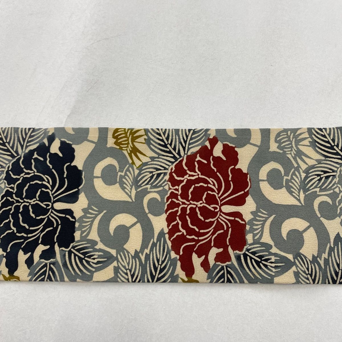 牡丹唐草 青灰色
