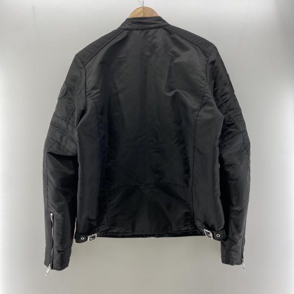 中古】DIESEL J-Glory シングル ライダースジャケット ブラック M