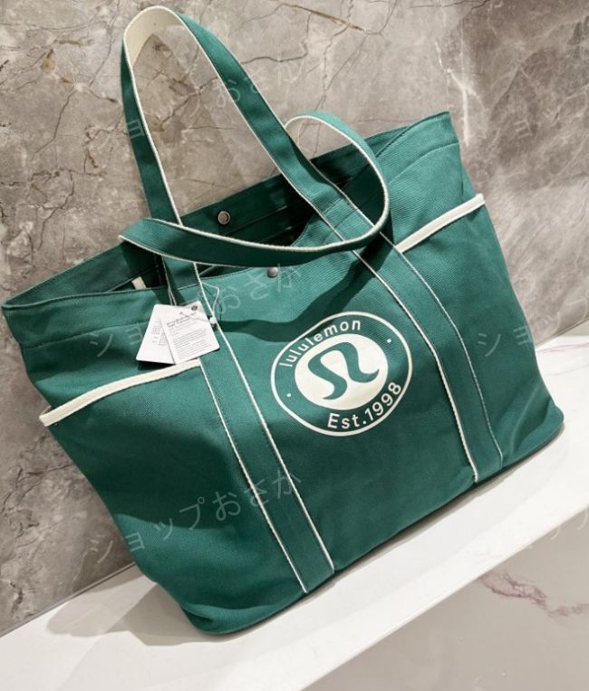 lululemonルルレモン☆キャンバス トートバッグ 20L Canvas Tote Bag 20L 3色