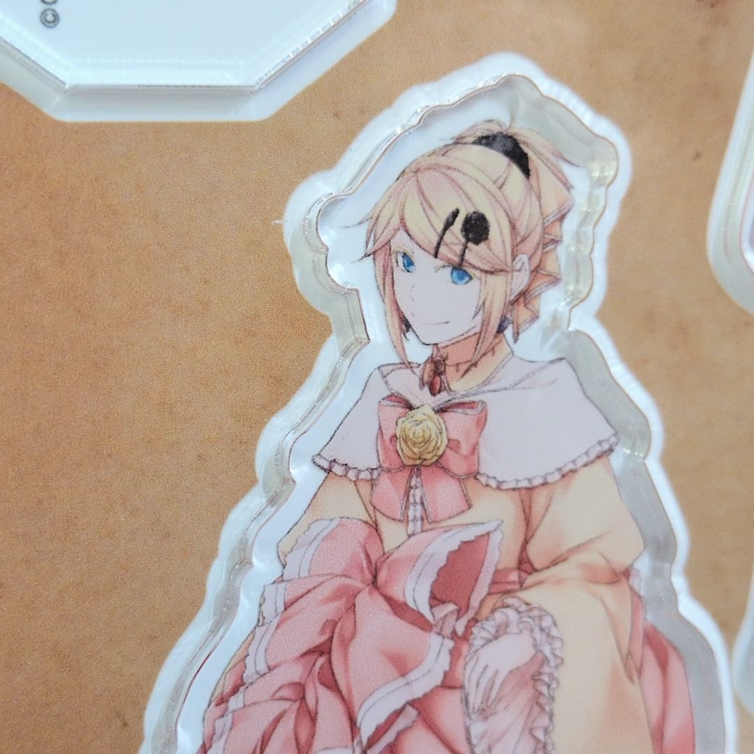 未開封『悪ノ大罪』 台座付きアクリルスタンド リリアンヌ＆アレン 鏡