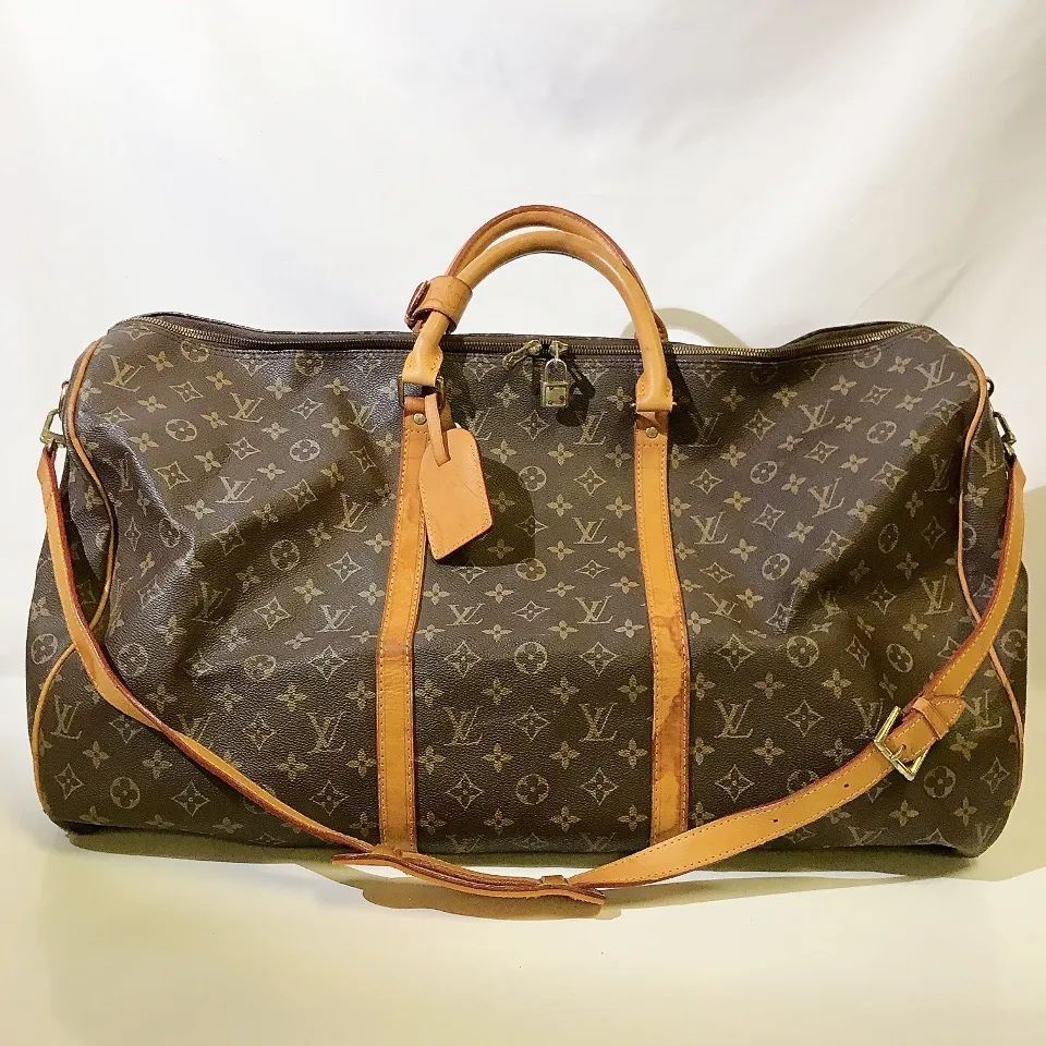 LOUIS VUITTON ルイヴィトン ボストンバッグ ドラムバッグ 旅行カバン メンズ レディース ブランド バッグ キーポル55 - メルカリ