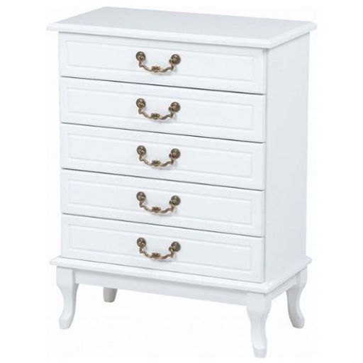 フェミニンシリーズチェストホワイトMCH-6340WH