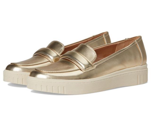 【送料無料】 ライフストライド レディース ヒール シューズ Geneva Gold llic