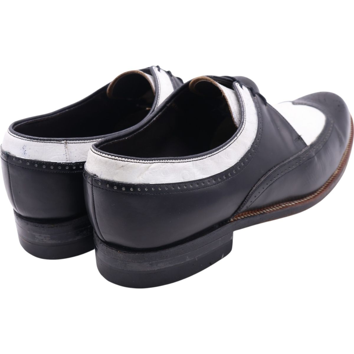 古着 ステイシーアダムス STACY ADAMS DAYTON ウイングチップシューズ 8 メンズ26.5 cm相当 saa 011711