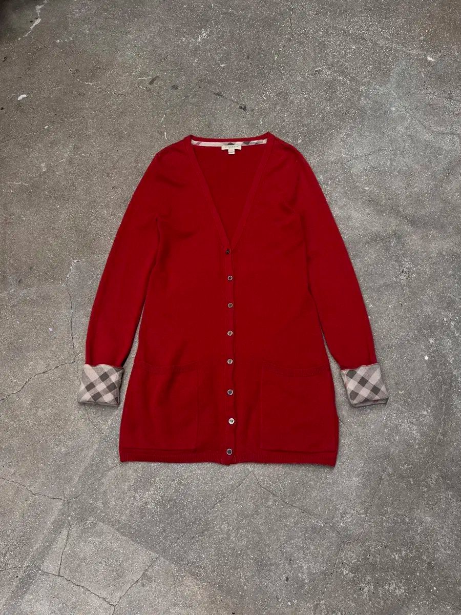 バーバリー ブリット カシミア カーディガン