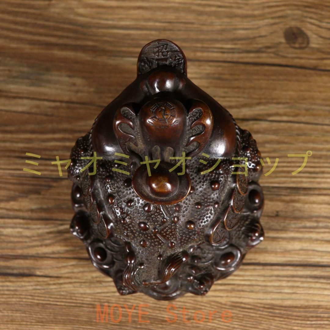 銅製 金蟾 招財進宝 開運 風水 招財 置物 工芸品 装飾品 銅製 金蟾 招財進宝 開運 風水 招財 置物 工芸品 装飾品 - メルカリ