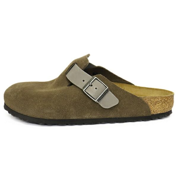 BIRKENSTOCK ビルケンシュトック 1029210 BOSTON ボストン ミックスドレザーサンダル CONCRETE GRAY レギュラー BI466 レギュラー 41-約26.5cm NICORILABO_COM