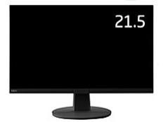 【新品・2営業日で発送】NEC 日本電気 21.5型3辺狭額縁VAワイド液晶ディスプレイ(黒色)／1920×1080／ミニD-Sub15ピン、HDMI／ブラック／etc...(LCD-L222F-BK)