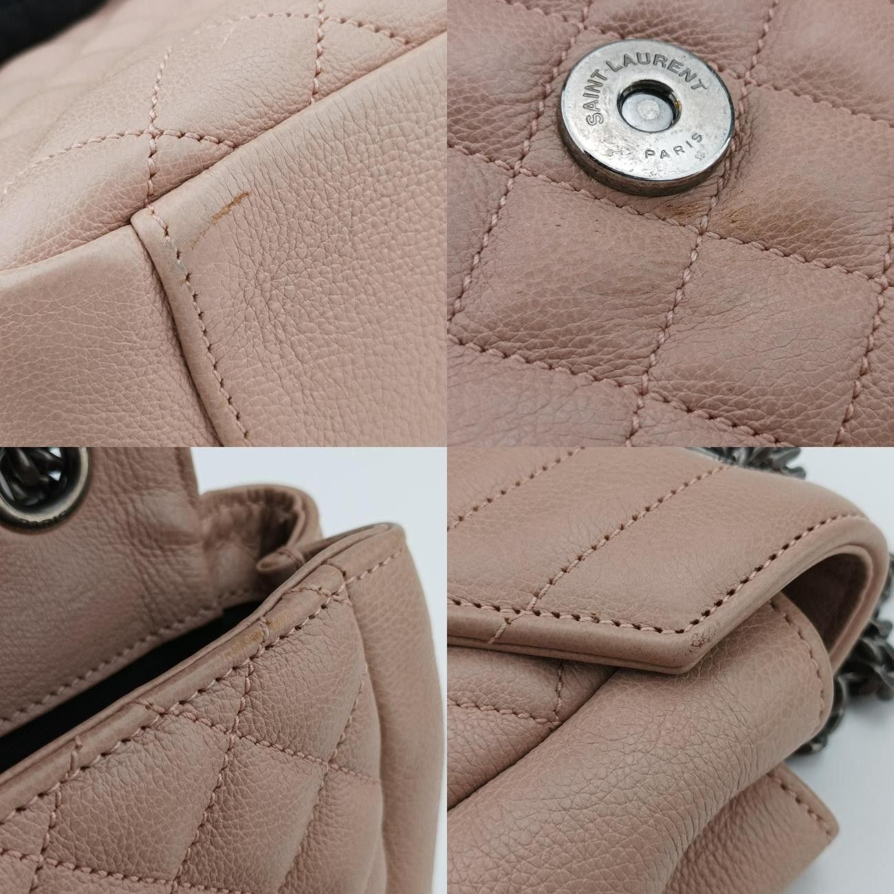 Laurentエンベロープベージュレザー428125TCT428125.1216