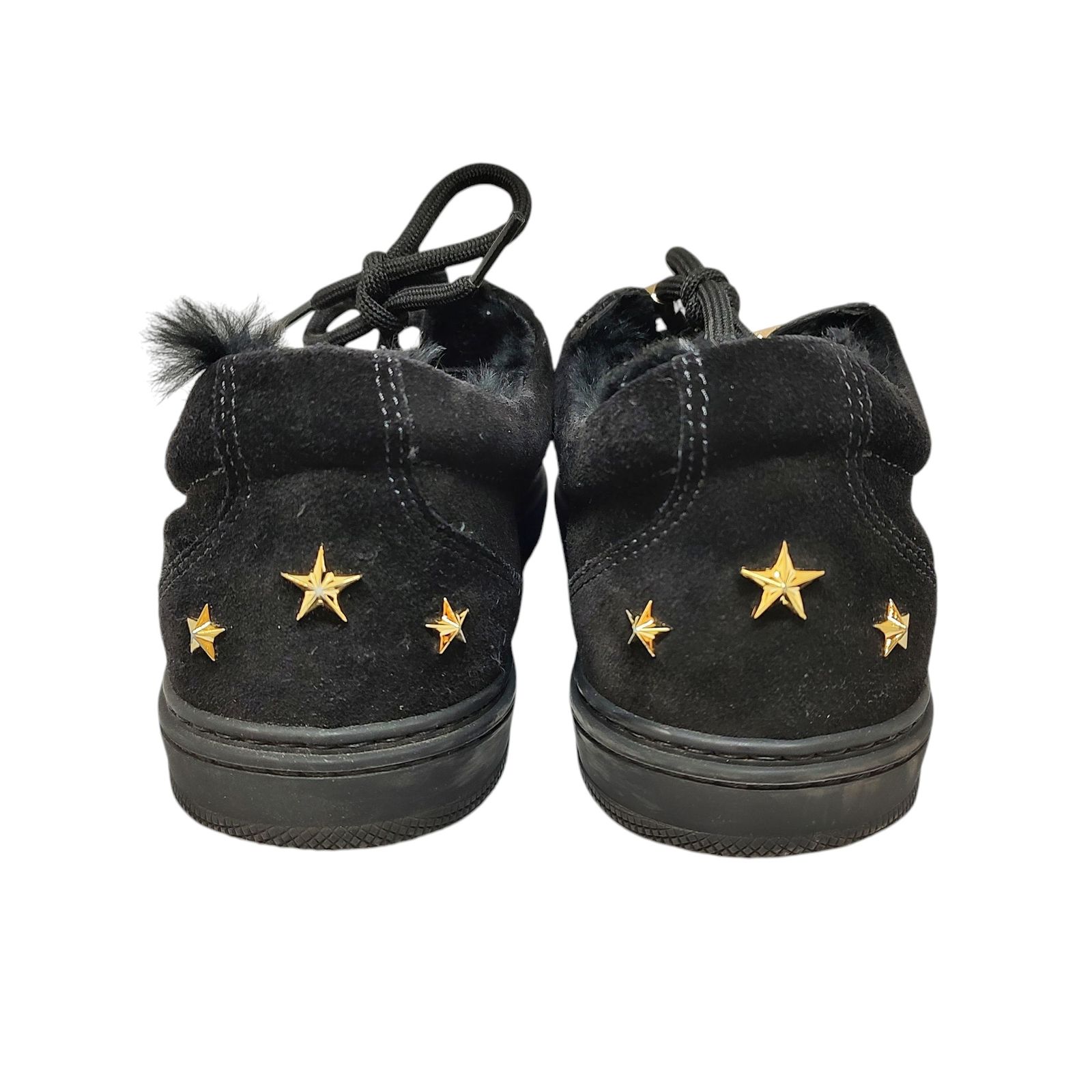 JIMMY CHOO ジミーチュウ スタースタッズ ファー スニーカー 43 