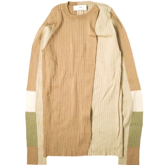 TOGA PULLA トーガ プルラ 19SS Wide Rib Knit Pullover ワイド 