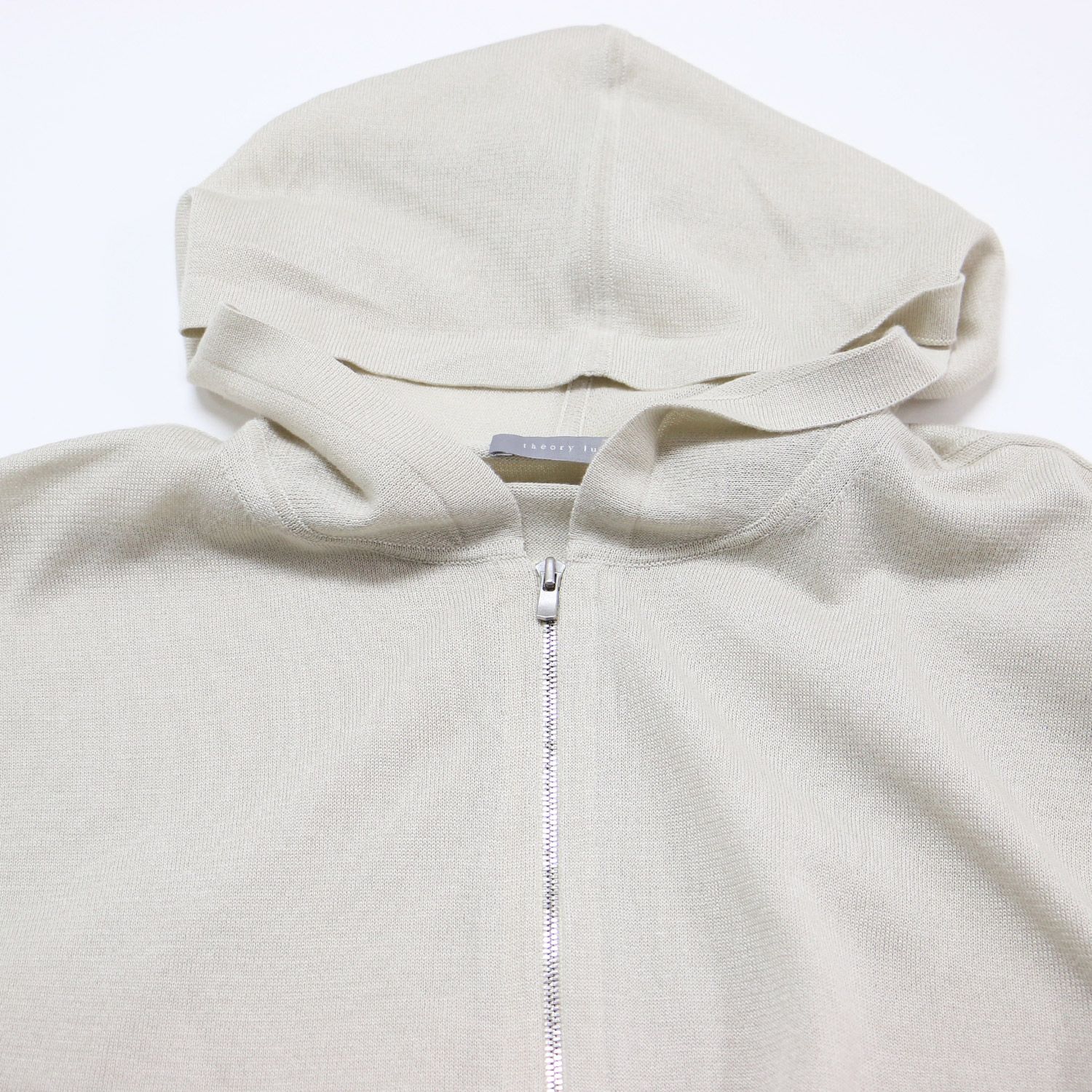 美品】theory luxe セオリーリュクス パーカー ベージュ サイズ