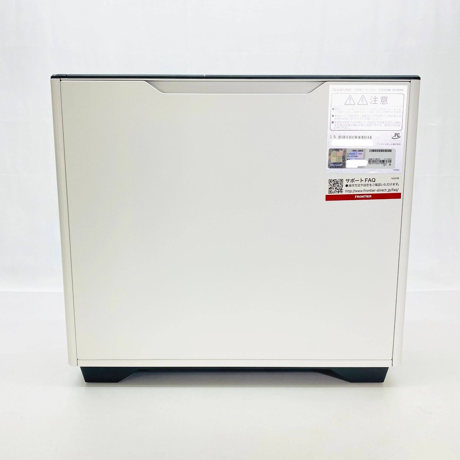 美品 FRONTIER i5-14400F/32GB/1TB/RTX4060Ti - メルカリ