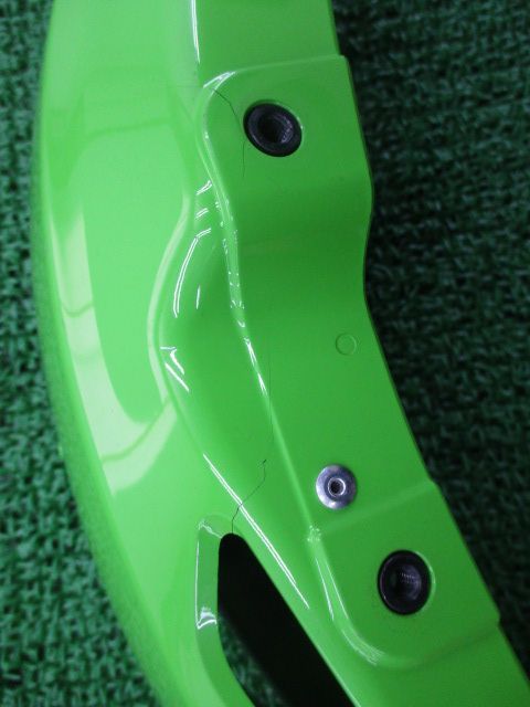 ZRX1200ダエグ フロントフェンダー 緑M 35004-0138 カワサキ 純正  バイク 部品 ZR1200D ZRT20D DAEG コンディション良好 割れ欠け無し 車検 Genuine:22321262