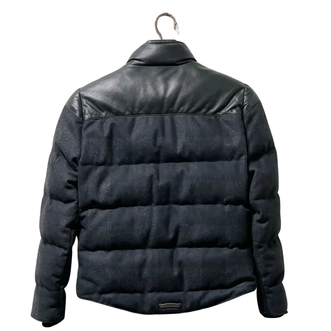 クロムハーツ Chrome Hearts JVP STIFF FBRC V2J レザー切替ダウン