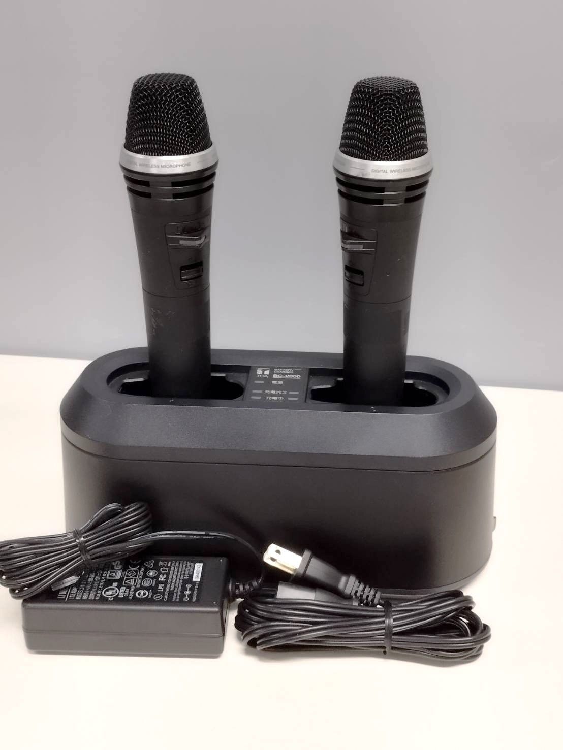 TOA ワイヤレスマイク WM-D1200 2本セット