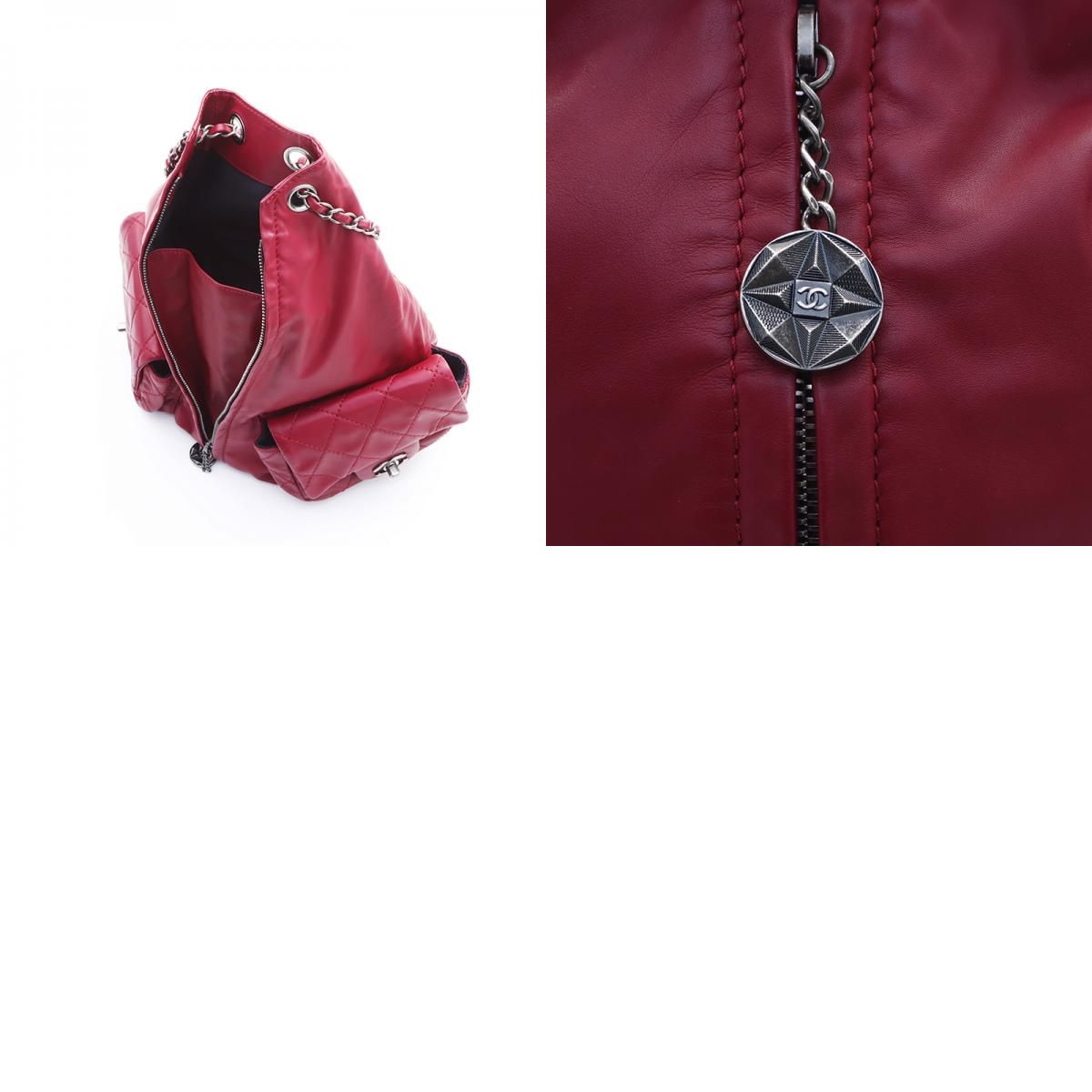 CHANEL シャネル リュック・デイパック 17番台 シルバー金具 ターン