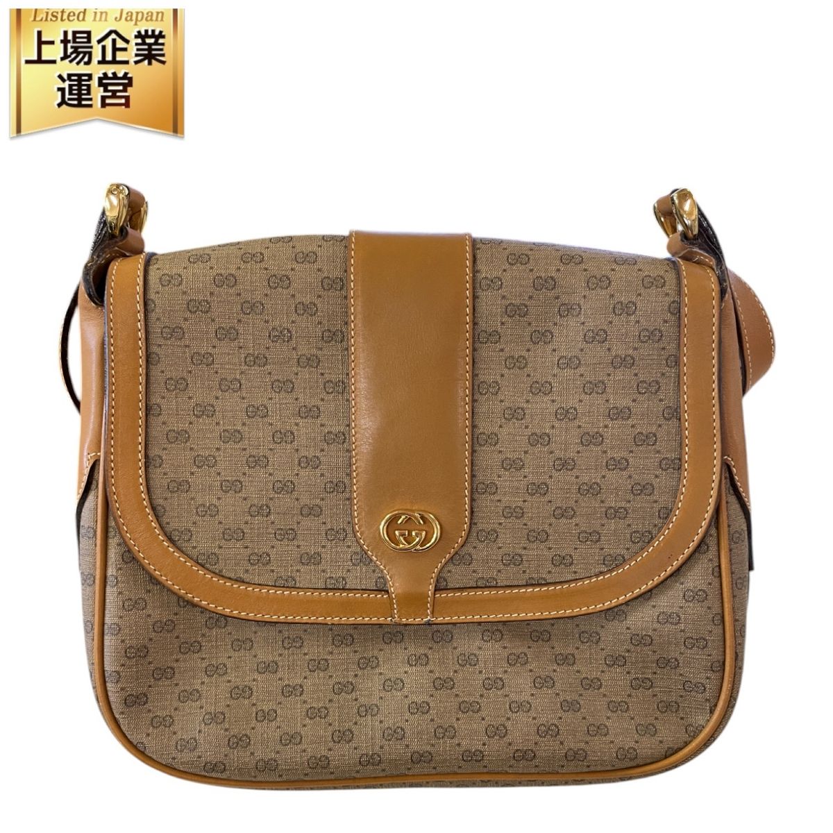 OLD GUCCI オールド グッチ ヴィンテージ マイクロGG ショルダー