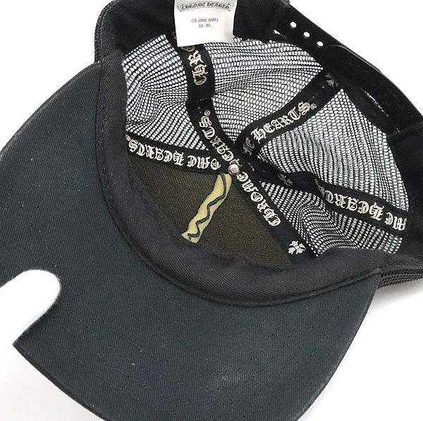 CHROME HEARTS 黒 トラッカーキャップ CHROME HEARTSクロムハーツNY