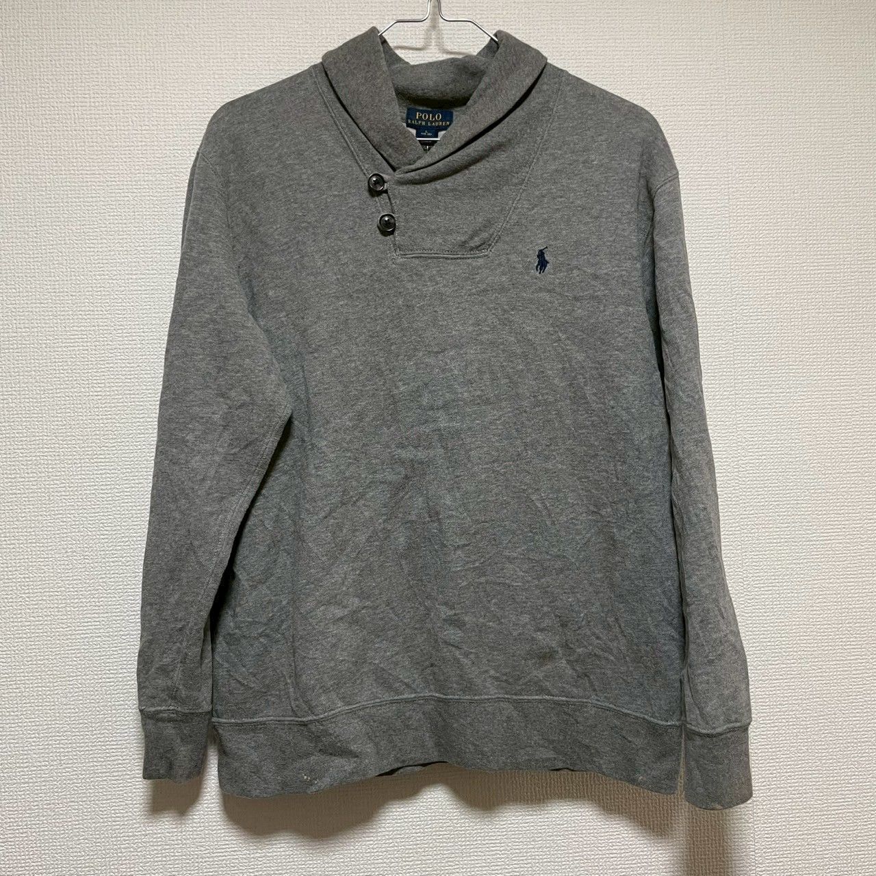 ラルフローレン♡ボーダートレーナー　スウェット　ワンポイント刺繍 tops-29645-u_1.jpg