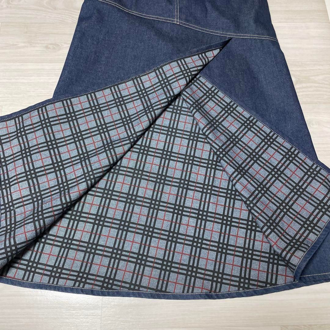 デニム ロングスカート