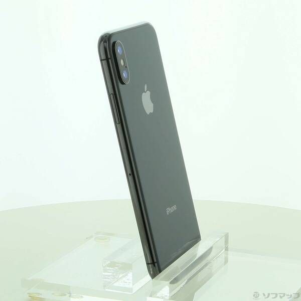 中古品〕 iPhoneX 64GB スペースグレイ NQAX2J／A au【269】 64GB