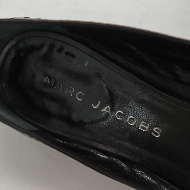 マークジェイコブス バレエシューズ ブランド 靴 シューズ イタリア製 黒 レディース 35.5サイズ ブラック MARC JACOBS 【中古】