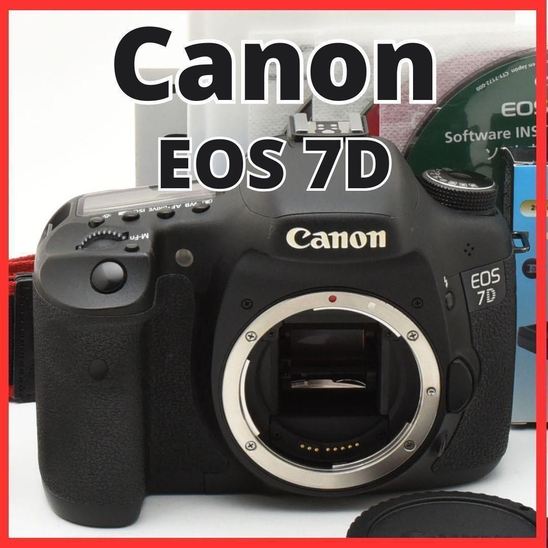 E27|6549A-17 | キャノン Canon EOS 7D ボディ 1800万画素|視野率100％|高速連写
