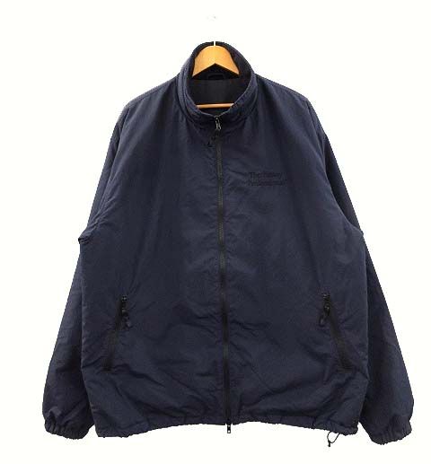 ザエンノイプロフェッショナル The ennoy Professional 23AW スタイリスト私物 NYLON PADDED JACKET  ナイロン ジャケット 中綿 ネイビー XXL