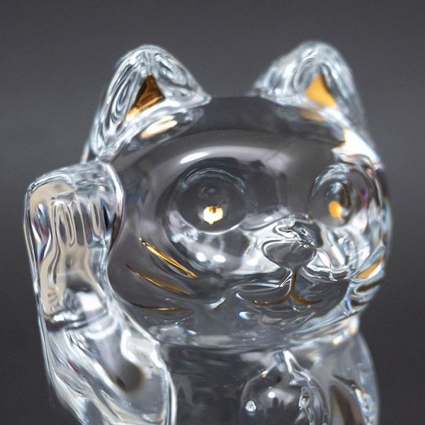 バカラ　招猫 楽天市場】バカラ クリスタル 招き猫 Sサイズ ラッキー キャット
