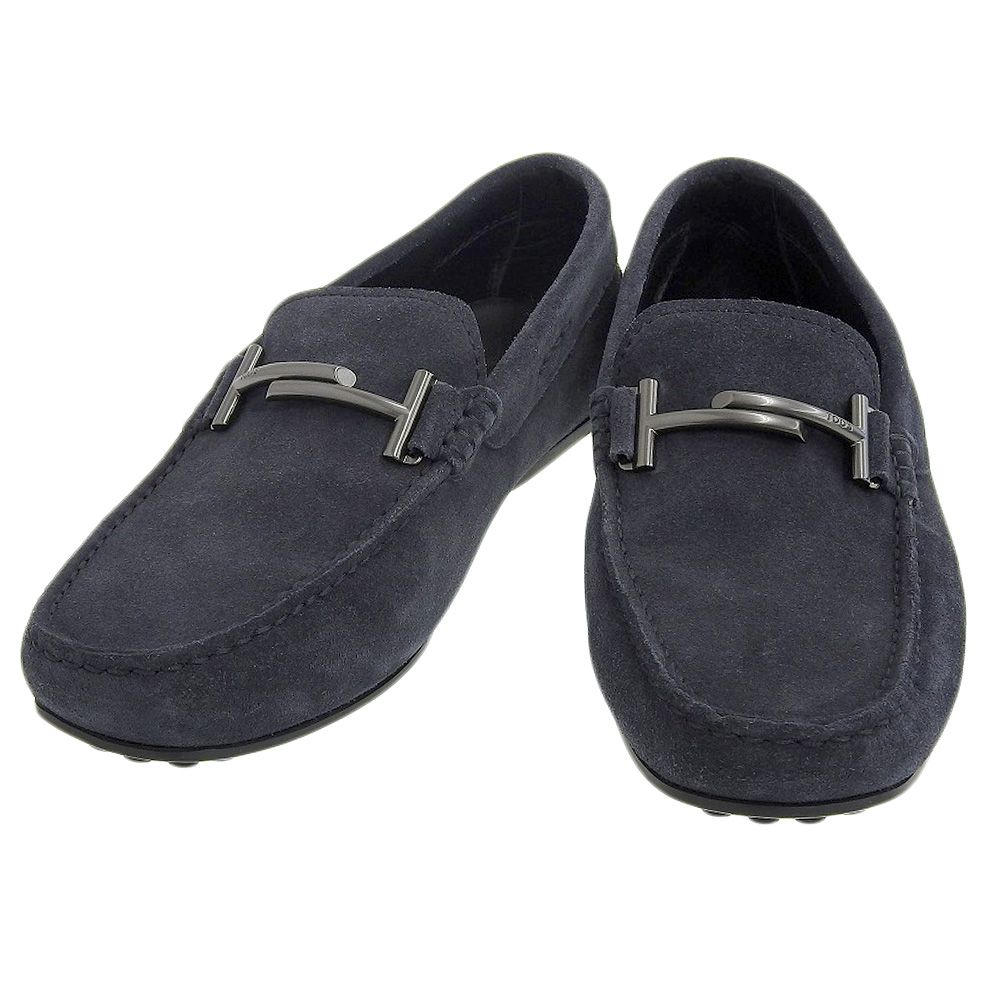 TOD'S ブラック ローファー オンライン 5½ メンズ ローファー トッズ