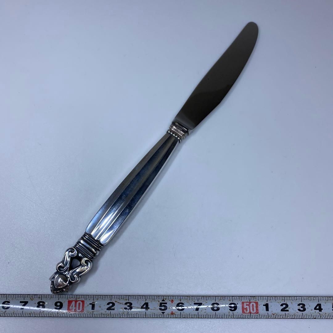 ジョージジェンセン エコーン ディナーナイフ 82g 東さ6-0916 2F