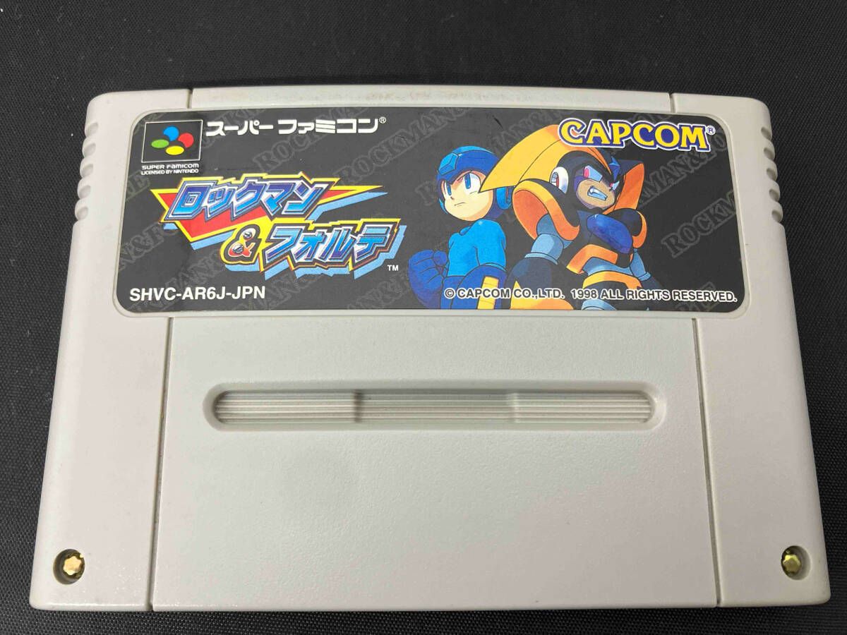 【※箱説なし※】 SFC ロックマンu0026フォルテ