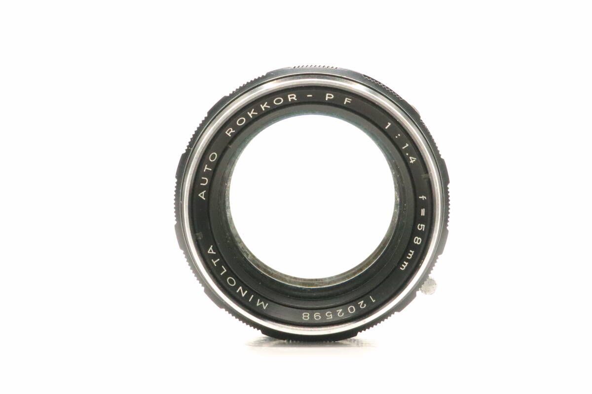 ☆超美品・完動品☆ミノルタsrt 101／翠のロッコールf1.4☆初期保証