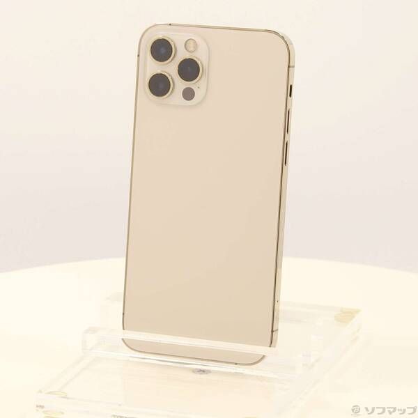 中古品〕 iPhone12 Pro 128GB ゴールド MGM73J／A SIMフリー【269