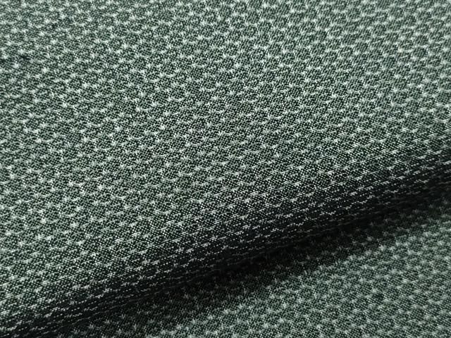 平和屋着物●男性　お召　アンサンブル　亀甲柄　正絹　逸品　CAAS8497vf 平和屋着物○男性 お召 アンサンブル 亀甲柄 正絹 逸品 CAAS8497vf