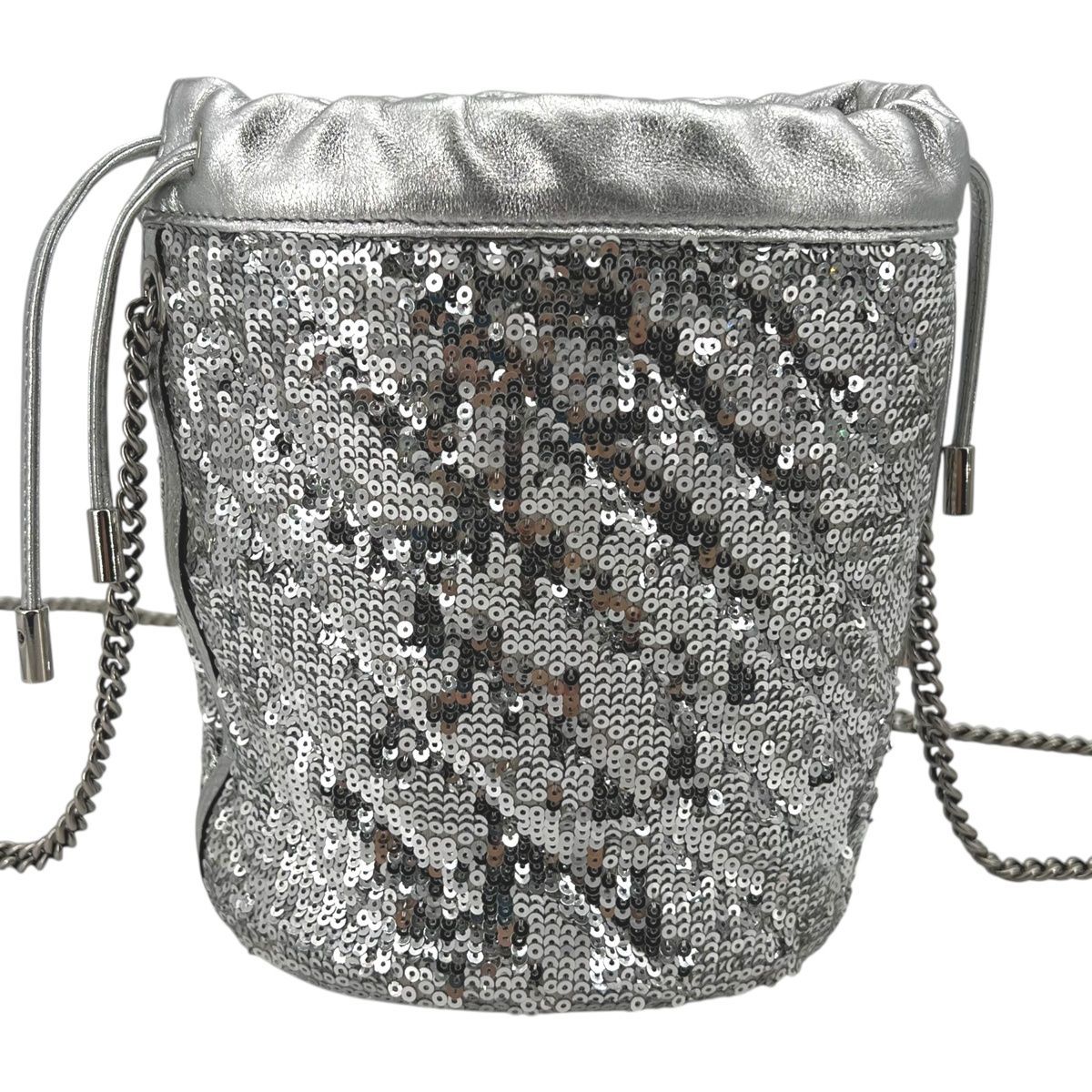 GUCCI グッチ ショルダーバッグ 575163 GGマーモントスパンコール 巾着バッグ バケットバッグ レディース 25021427 SA