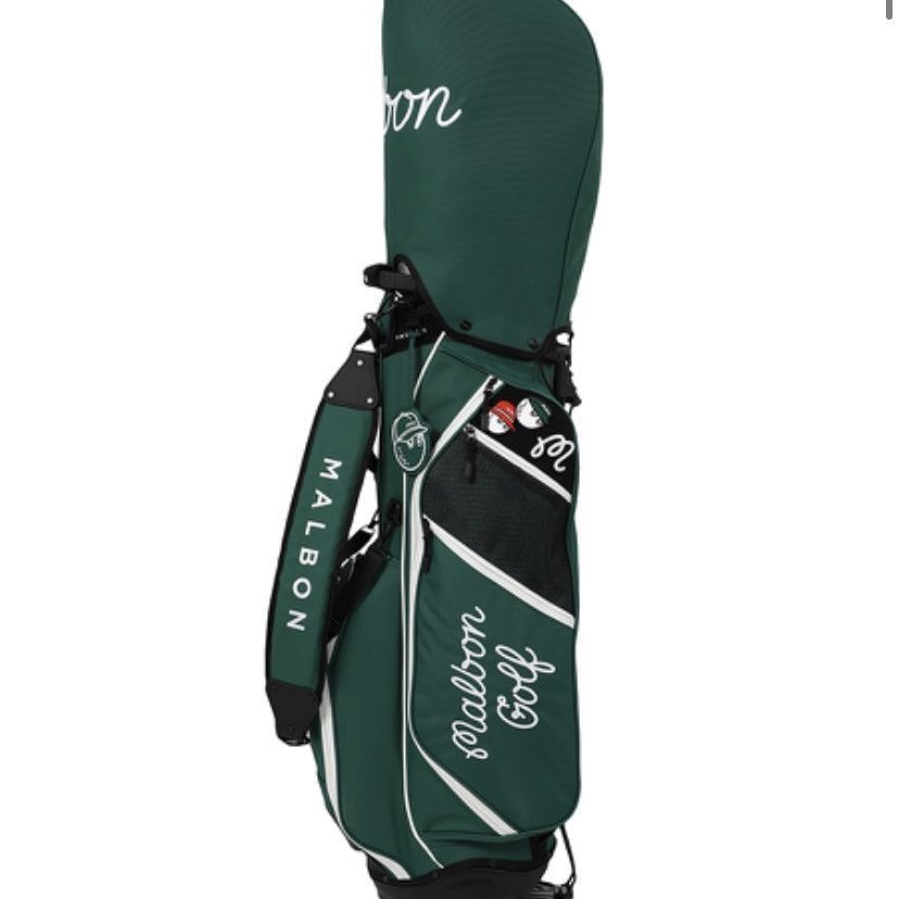 超人気☆Malbon Golf マルボン ゴルフ キャディバッグ グリーン