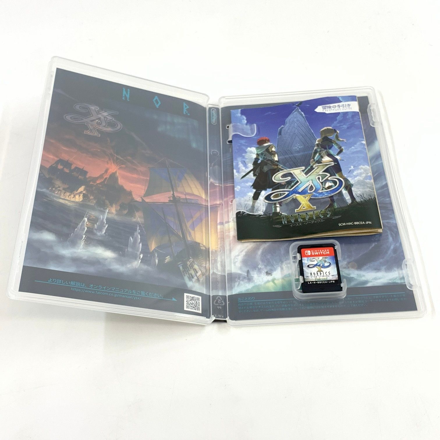 中古品】イースⅩ -NORDICS- - Switch【029-250719-ko-02-fur