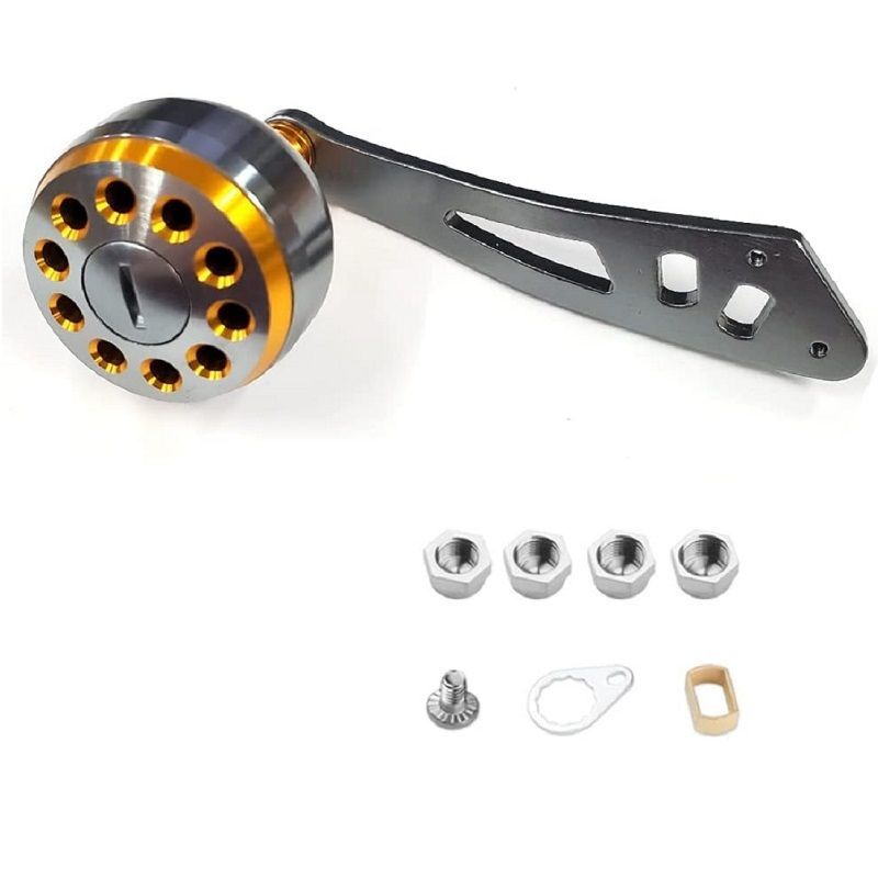 リールパーツ ベイトリール ドラムリール ハンドル アルミニウム 合金