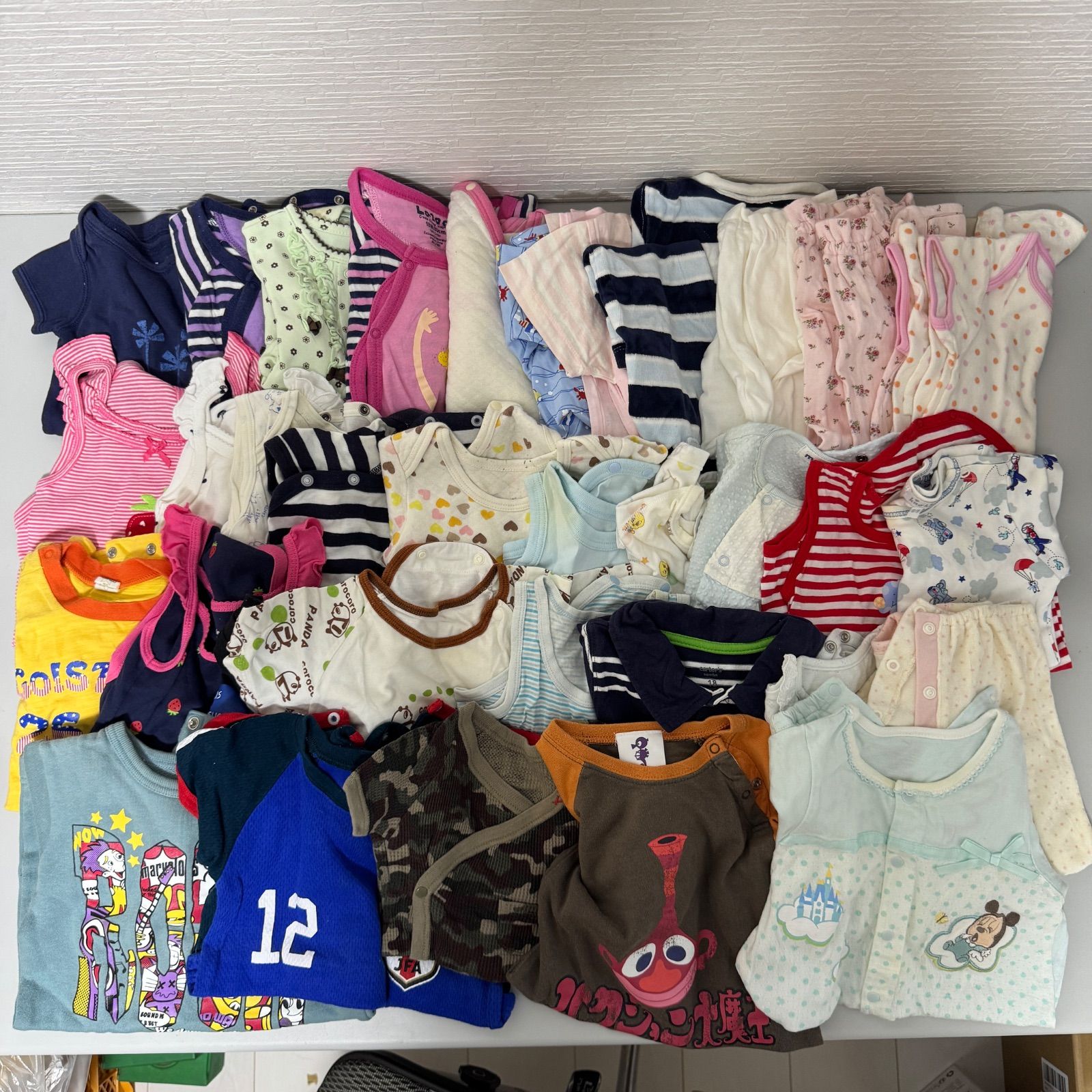 ベビー服　女の子　春夏服　90サイズ　まとめ売り まとめ売り 女の子【90cm】41枚 ブランド多数 子供服 お着替え