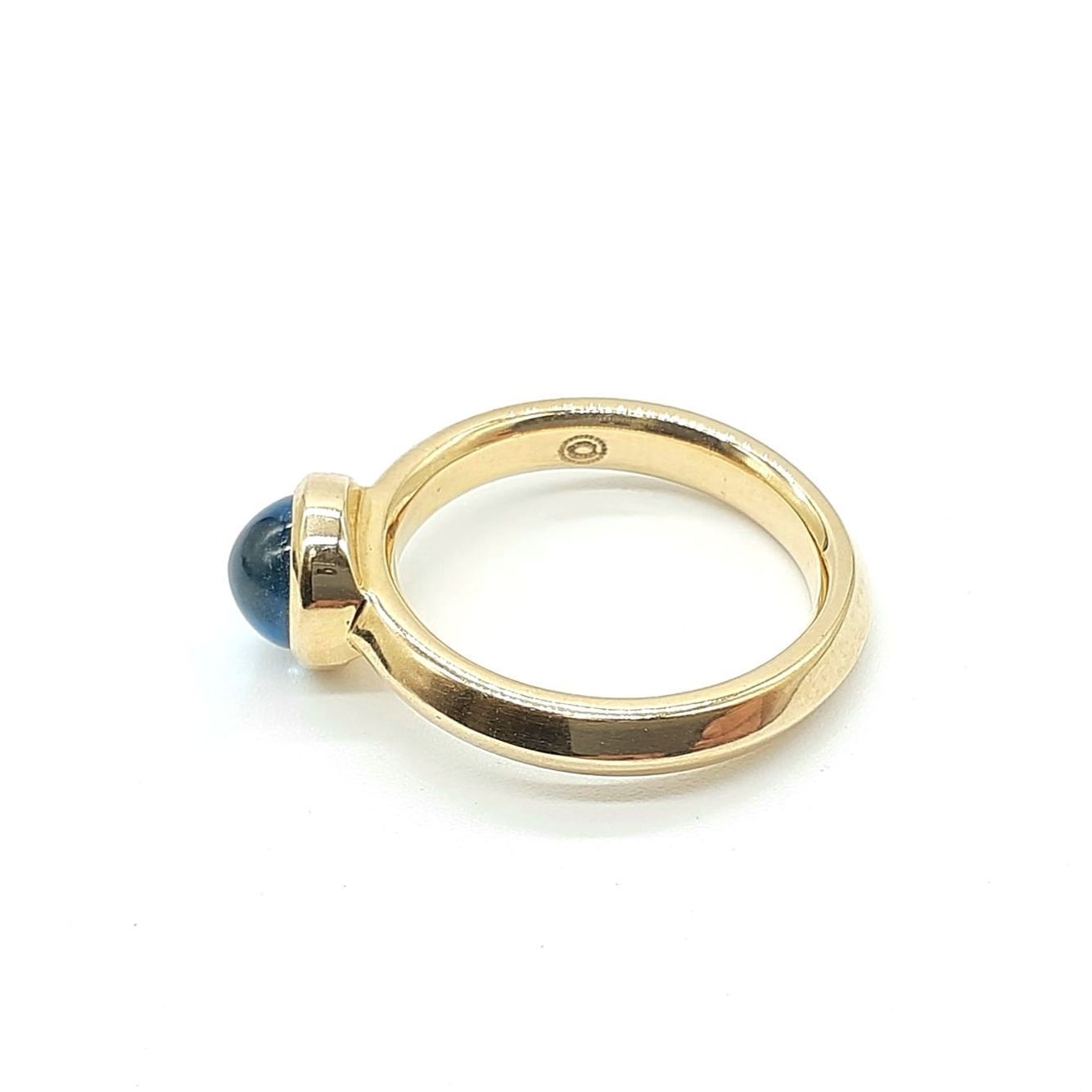 GEORG JENSEN リング K18 ムーンライズ ブルートパーズ - メルカリ